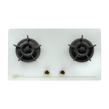 [莊頭北] TG-8503G(W) 雙口保潔玻璃檯面爐/白_天然NG桶裝瓦斯(液化)