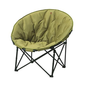 IRIS OHYAMA 愛麗思歐雅瑪 露營摺疊月亮椅 CC-MOC 5.7kg  軍綠色  1個