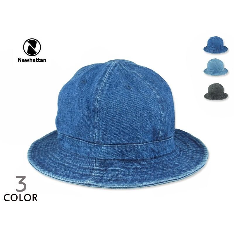 NEWHATTAN【ニューハッタン】DENIM Tennis Hat デニム テニスハット 15497 12491 LINEショッピング