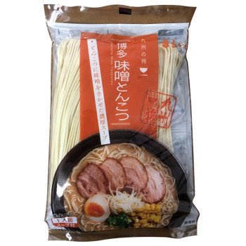 まるいち 博多味噌豚骨ラーメン スープ付 1人前×40入 Z4242 送料無料