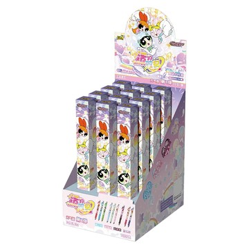 KAYOU 卡游 飛天小女警 活力回憶系列 中性筆 元氣版 第一彈 海外版 12支  顏色隨機  1套