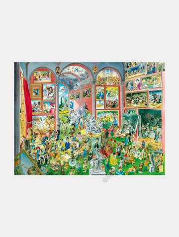 名畫與大師的畫廊奇遇/Prades/1500片拼圖/HEYE