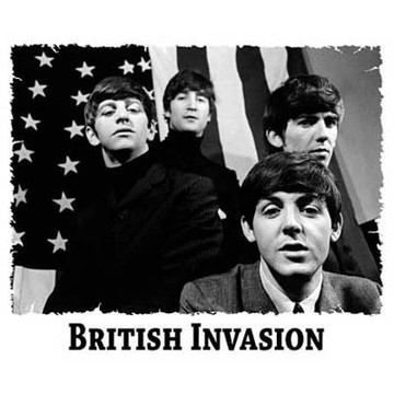【線上體育】自有品牌T恤 100%純美國棉Tee 1964披頭四invasion USA（S/M/L號）