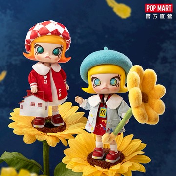 【POP MART 泡泡瑪特】MOLLY 二十周年系列1/8可動人偶(1入)