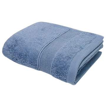 MORINO 摩力諾 石墨烯素色緞條浴巾 MO880  藍色  1條