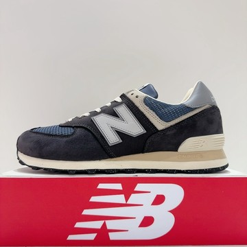 New Balance NB 574 男女款 深灰藍 麂皮 D楦 復古 舒適 運動 休閒鞋 U574SGG