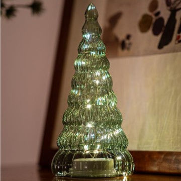 丹麥 璀燦耶誕 聖誕樹造型擺飾 30cm 森林綠