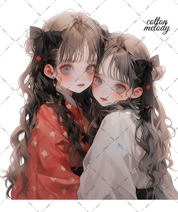 原廠貼紙no.334 人物貼紙 原創貼紙 人物貼紙 女孩貼紙 原創人物貼紙