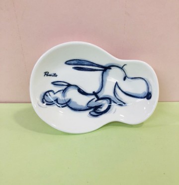 【震撼精品百貨】史奴比Peanuts Snoopy ~SNOOPY小碟子/醬油碟-奔跑#86285