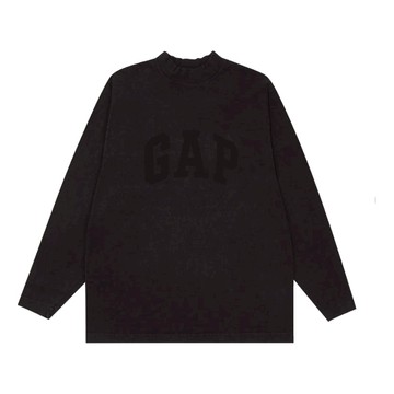 Yeezy Gap Engineered By Balenciaga Dove Long Sleeve T-Shirt 'Black'