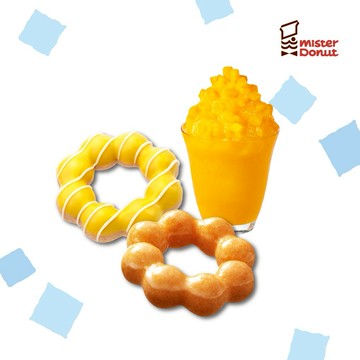 【Mister Donut】夏日午茶 陽光夏日午茶組 好禮即享券