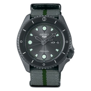 SEIKO 精工5號 火影忍者聯名 機械腕錶－鹿丸 4R36-09G0H(SK032)