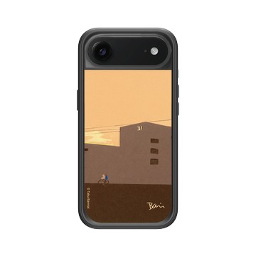 iPhone Air Mod NX -邊框背蓋組合 (相機按鈕) 黑 - Taku Bannai 坂内拓 - Way back｜晚霞的歸途