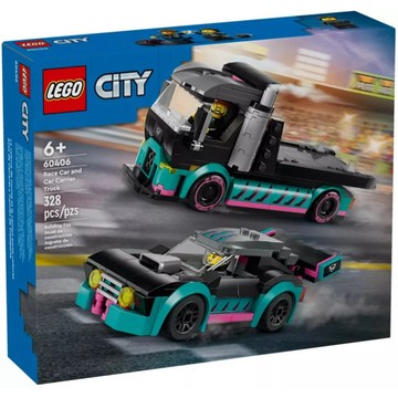 [樂享積木] [已停產沒貨] LEGO 60406 賽車和汽車運輸車 城市系列