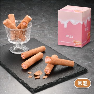 【馬上送】草莓生乳捲風味蛋捲