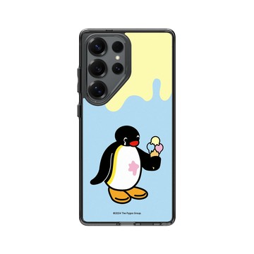 Galaxy S25 Ultra Clear 酷墨灰 - Pingu 企鵝家族 - Pingu - 我的冰淇淋