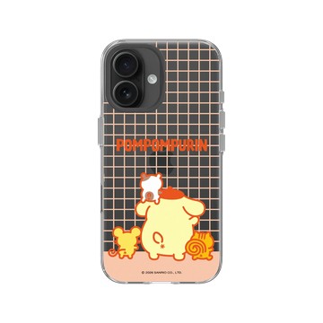 iPhone 16 Clear Case（相機按鈕） 透明 - 三麗鷗-布丁狗30週年 PomPomPurin (30th Anniversary) - 最萌的背影