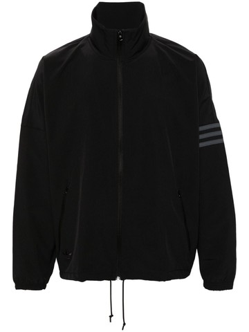 adidas - Newclassic zip-up track jacket - men - Elastane/Recycled Polyester - XL - Black