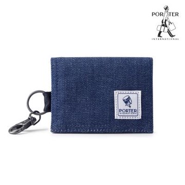 PORTER INTERNATIONAL- 小巧大方CATCH零錢包 - 藍