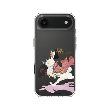 iPhone Air Clear Case（相機按鈕） 透明 - The British Library - I'm Late!