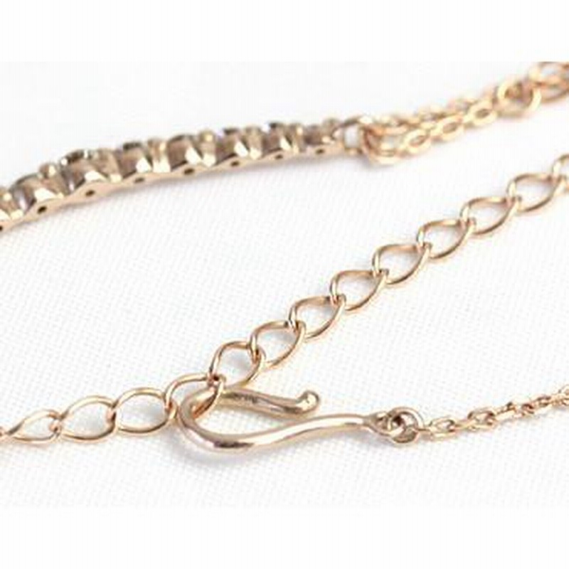 楽天市場】ダイヤモンド ブレスレット 5石 0.12ct ステーション