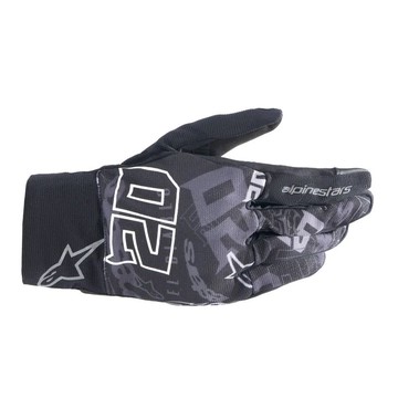 【選手彩繪】Alpinestars A星 FQ20 REEF GLOVES 黑深灰 防摔手套