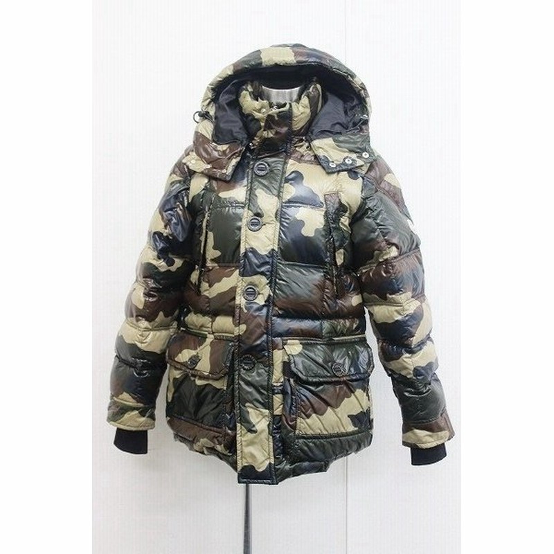 Moncler モンクレール Sauterne ソーテルヌ サターン 5 ダウンジャケット カモフラージュ ベージュ メンズ 中古 通販 Lineポイント最大0 5 Get Lineショッピング