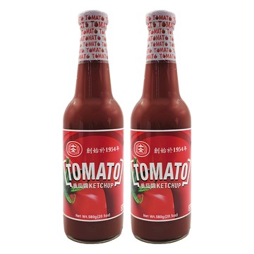 十全 番茄醬 台灣製造  580g  2瓶