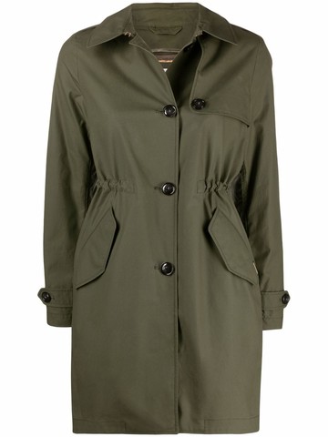 Woolrich - Coinway 2-in-1 coat - women - Polyester/Viscose/Polyamide - XL - Green