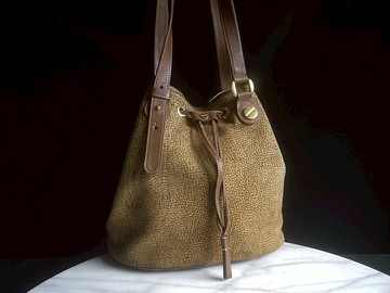 【老時光 OLD-TIME】早期二手老包義大利製REDWALL水桶包