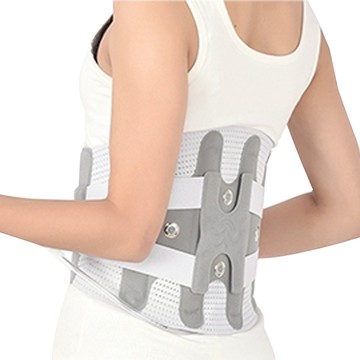 A-ZEAL 可拆卸充氣加壓磁石保暖護腰 SPJY002  1個  M  灰色