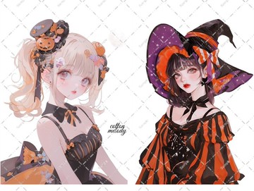 原創貼紙 No.7130 人物貼紙 創意貼紙 女孩貼紙 原創人物貼紙