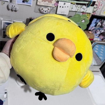 平價好物✨免運費 鼻孔雞毛絨雙肩包日系可愛小雞包大容量百搭雙肩包生日禮物 品質超穩 真心推薦