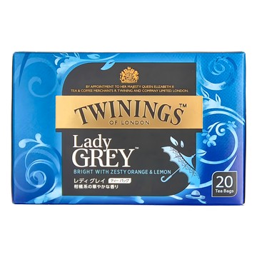 TWININGS 唐寧茶仕女伯爵紅茶 含佛手柑、檸檬果皮香味  2.1g  20包  1盒