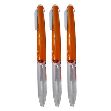 Pentel 飛龍文具 i plus 鋼珠筆管 BGH3-F 10支  杏橙  3盒