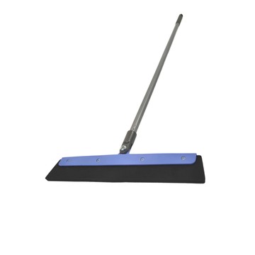 上龍 無水印掃把組 刮水 有效去除微塵 水漬 毛髮 平面式水刀裁製  掃把頭33 x 5.5 x 1.5cm 柄長80cm  1支