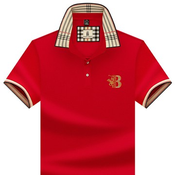 【新款熱賣】保羅正品大牌男裝夏季男式體恤翻領爸爸衣服寬松休閑冰絲polo衫男