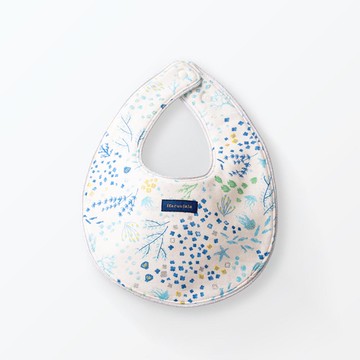 akachan honpo - 圓圈荷葉邊圍兜-海底世界 盒裝 (60~85cm)