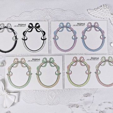 緞帶造型紙膠帶貼紙