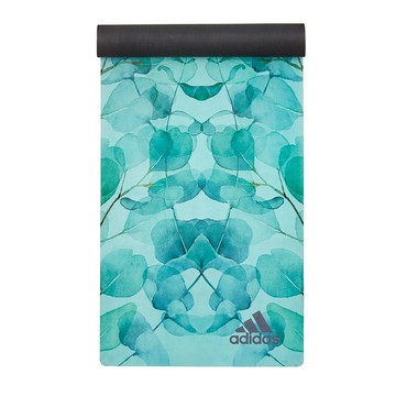 adidas 愛迪達 頂級天然橡膠防滑瑜珈墊  183 x 61 x 0.32cm  湖水綠  1個