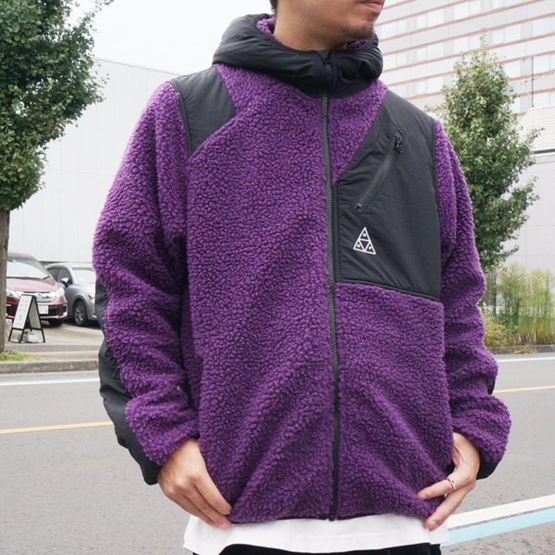 BAD HARE DAY CREW / HUF フリース クルースウェット-