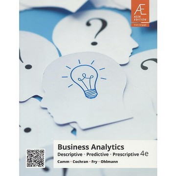 滄海-建宏 Business Analytics 4/E Camm 9789814986205 <建宏書局>