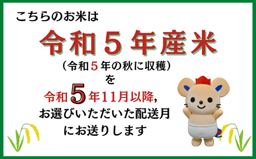 3種食べ比べセット30kg定期便（15㎏×2回）岡山県総社市産〔令和6年6月・8月配送〕 23-025-024