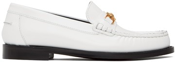 Versace 白色 Medusa '95 乐福鞋