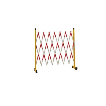 玻璃鋼伸縮圍欄可移動安全護欄隔離帶電力施工警示折疊柵欄防護欄[DD030110]