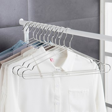 不鏽鋼防滑衣架 女性用 40cm  單一顏色  10個
