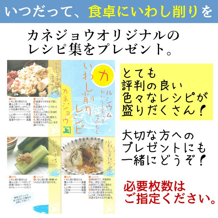 カネジョウ いわし削り 45g×6袋 無添加 食塩不使用 国産