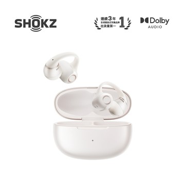 【SHOKZ】OpenDots 2 E320 開放式耳夾藍牙耳機 白色