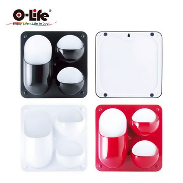 O-Life 磁吸式壁掛牆面收納盒 C款/磁吸收納盒/置物盒/小物收納