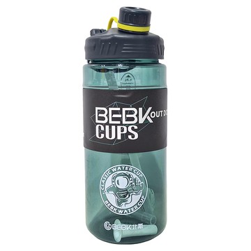 北氪 健身水壺 綠色  1.7L  1個